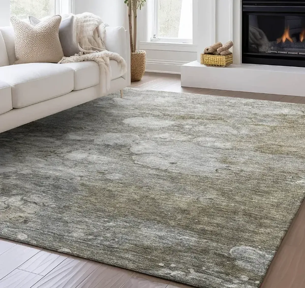 Dalyn Rug Company Trevi Taupe 8'x10' Style 9 Area Rug