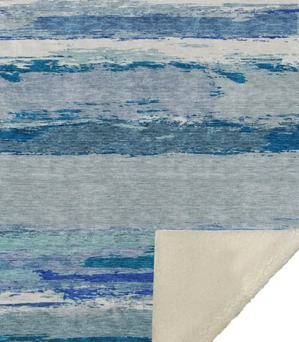 Dalyn Rug Company Trevi Blue 8'x10' Style 3 Area Rug