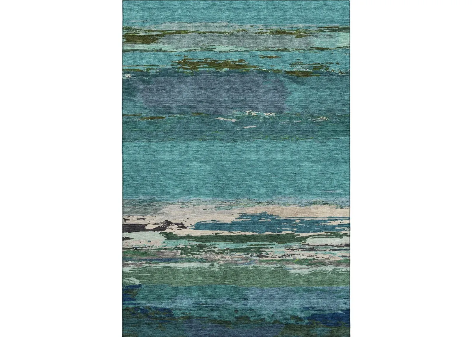 Dalyn Rug Company Trevi Teal 5'x8' Style 4 Area Rug