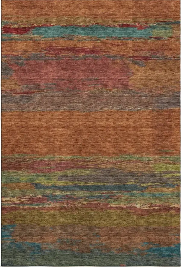 Dalyn Rug Company Trevi TV8 Terracotta 5'x8' Area Rug