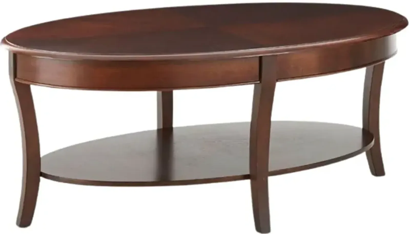 Steve Silver Co. Troy Medium Brown Cherry Cocktail Table