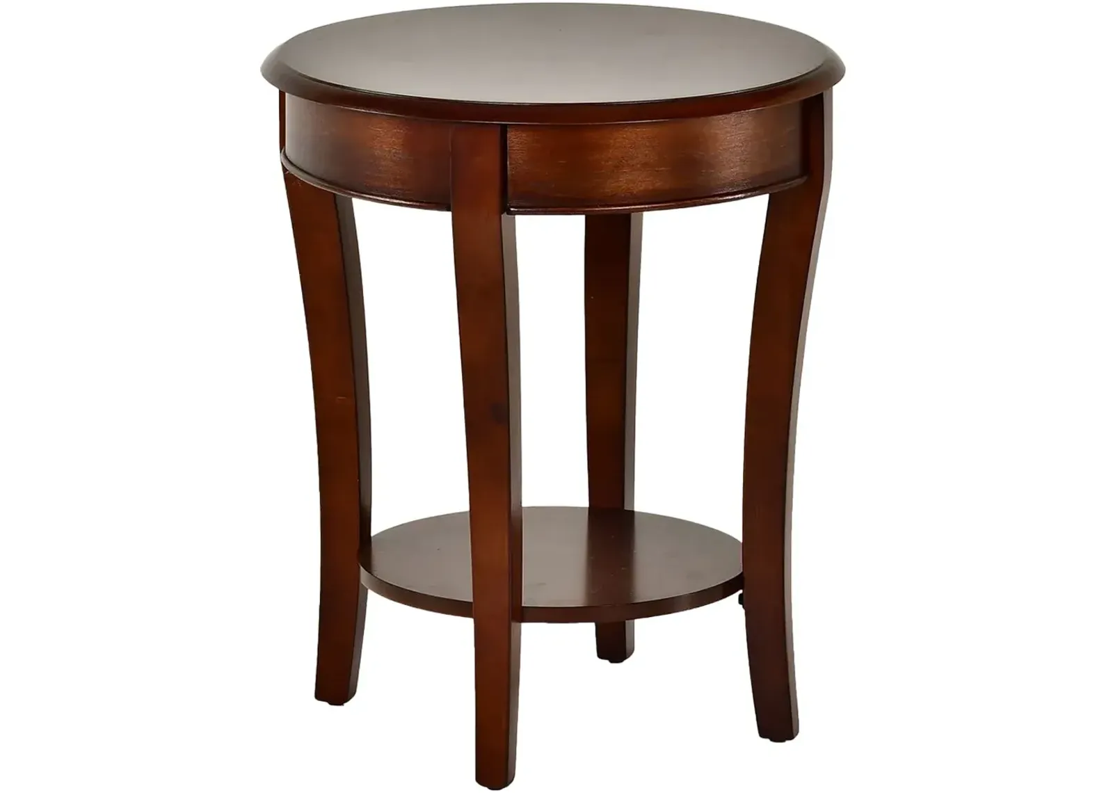 Steve Silver Co. Troy Medium Brown Cherry End Table