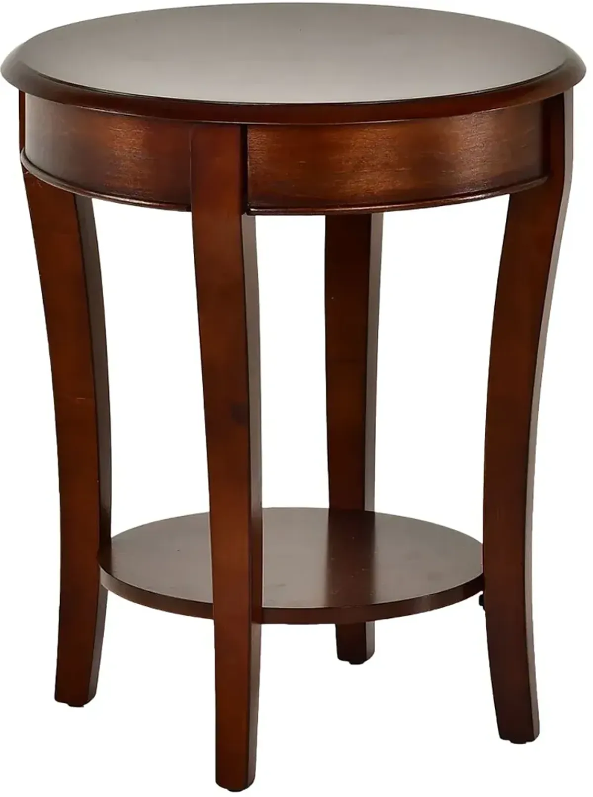 Steve Silver Co. Troy Medium Brown Cherry End Table