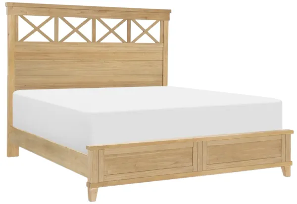 Legacy Classic XXX's And OOO's Amber King Panel Bed