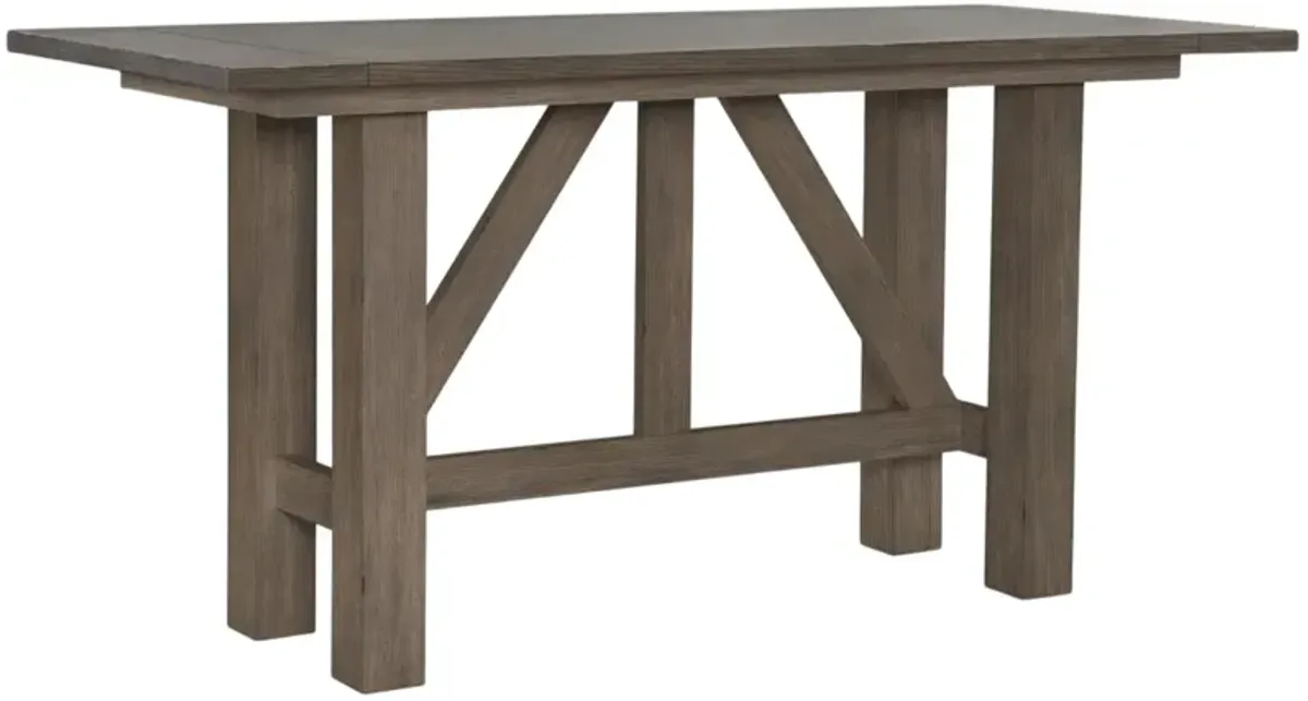 Legacy Classic XXX's And OOO's Cocoa Counter Height Dining Table