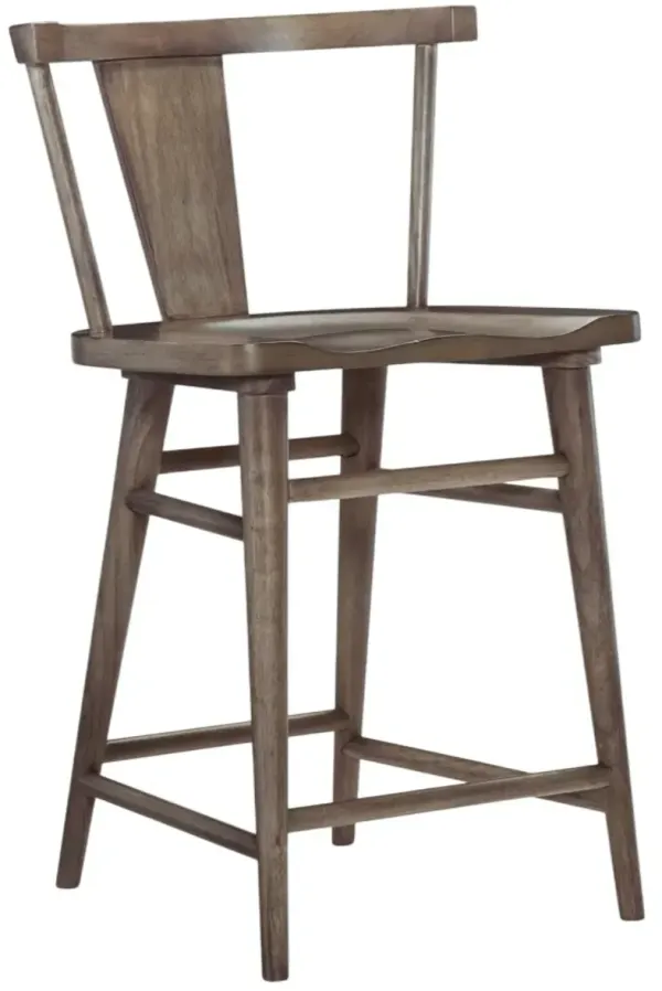 Legacy Classic XXX's And OOO's Cocoa Counter Height Chair