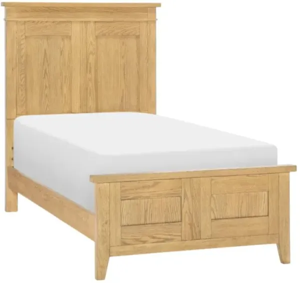 Legacy Classic Today's Traditions Natural Hickory Twin Panel Bed