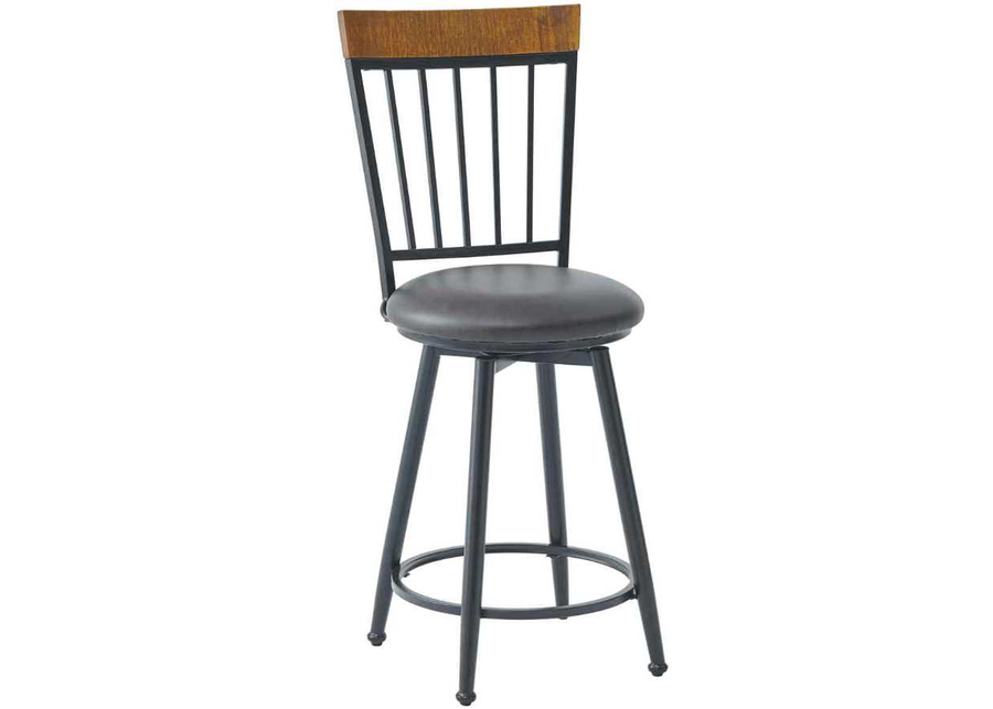 Steve Silver Co. Tyler Chestnut 24" Counter Stool