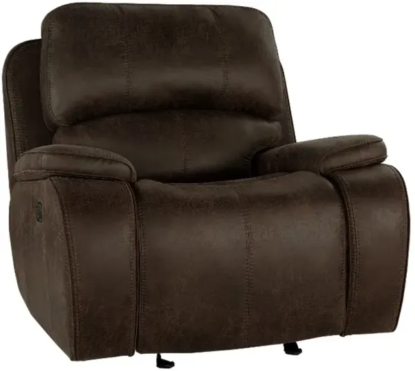 New Classic® Home Furnishings Brookings Brown Recliner