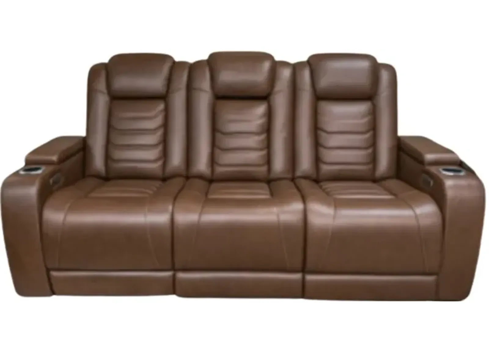 Signature Design by Ashley® High Impact Tobacco Power Reclining Sofa