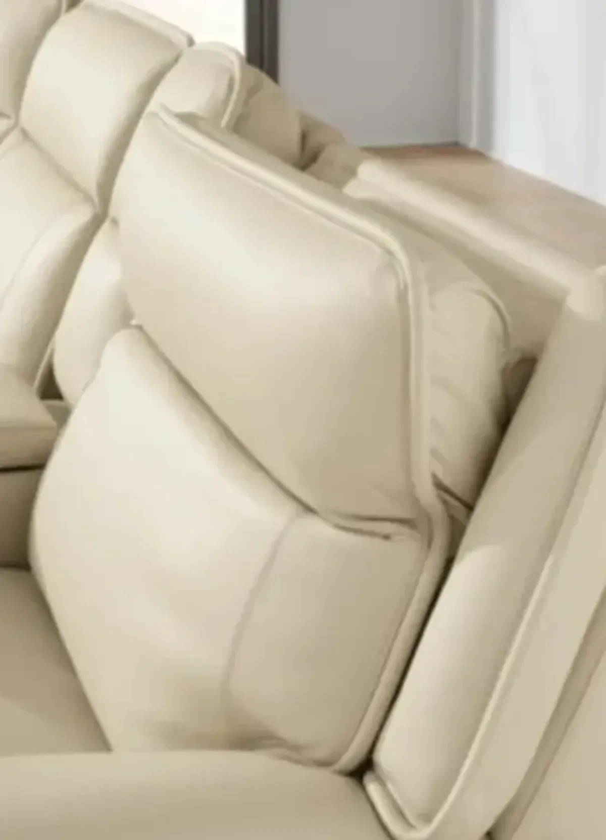 Signature Design by Ashley® Double Deal 5-Piece Almond Power Reclining Sectional