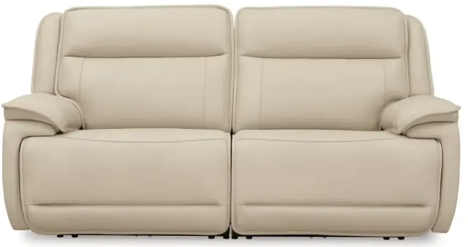 Signature Design by Ashley® Double Deal Almond Power Reclining Loveseat