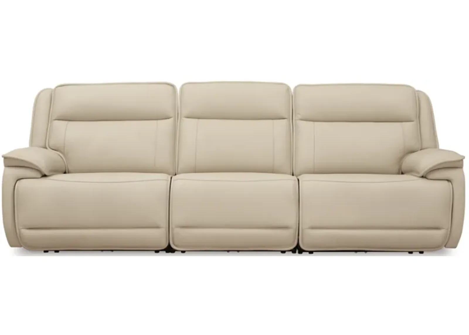 Signature Design by Ashley® Double Deal Almond Power Reclining Sofa