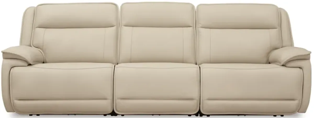 Signature Design by Ashley® Double Deal Almond Power Reclining Sofa