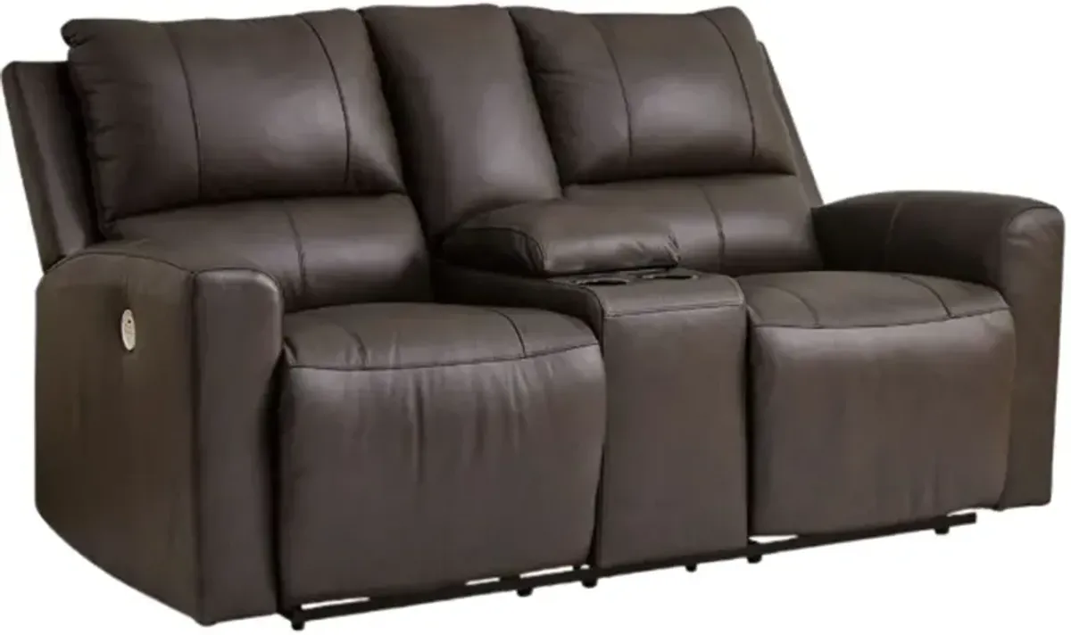 Signature Design by Ashley® Boxmere Storm Power Reclining Loveseat