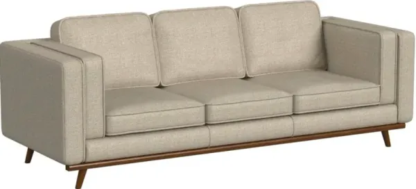 Elements International Venus Belfast China Beige/Cherry Sofa
