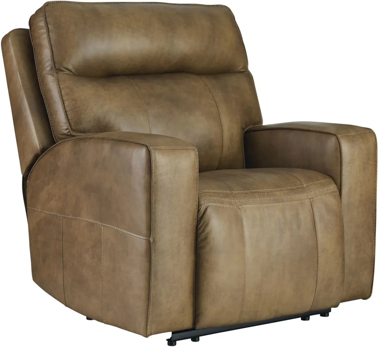 Signature Design by Ashley® Game Plan Caramel Oversized Recliner