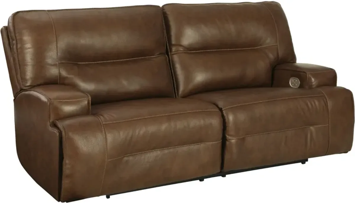 Signature Design by Ashley® Francesca Auburn Power Reclining Sofa