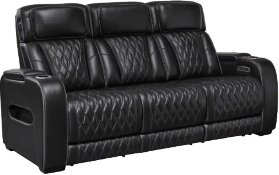 Signature Design by Ashley® Boyington Black Power Power Reclining Sofa