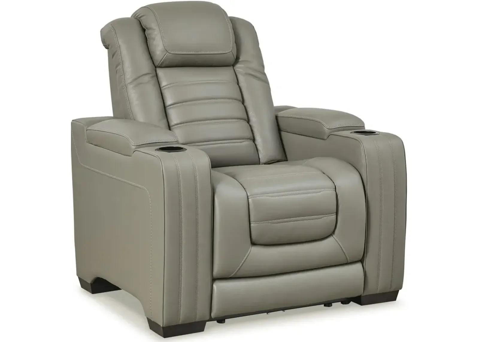 Signature Design by Ashley® Backtrack Gray Power Recliner