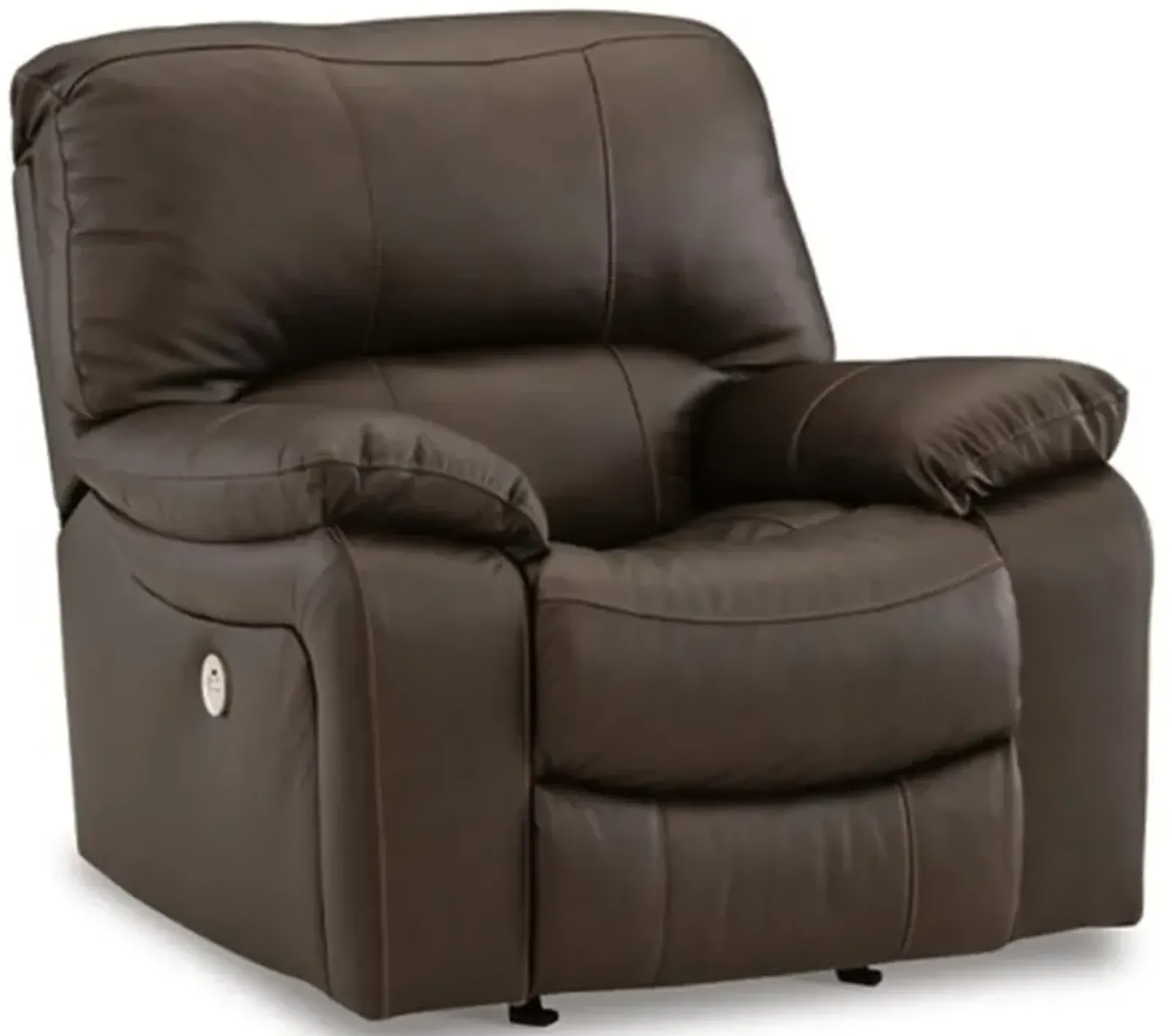 Signature Design by Ashley® Leesworth Dark Brown Power Recliner