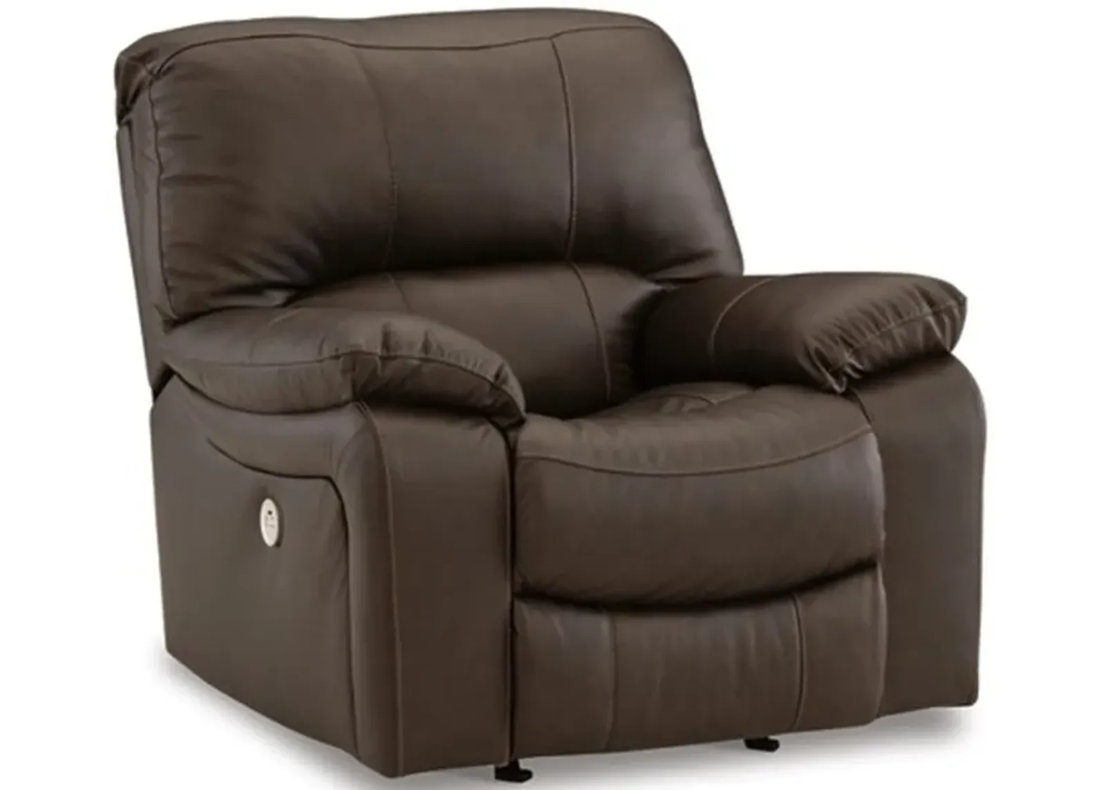 Signature Design by Ashley® Leesworth Dark Brown Power Recliner