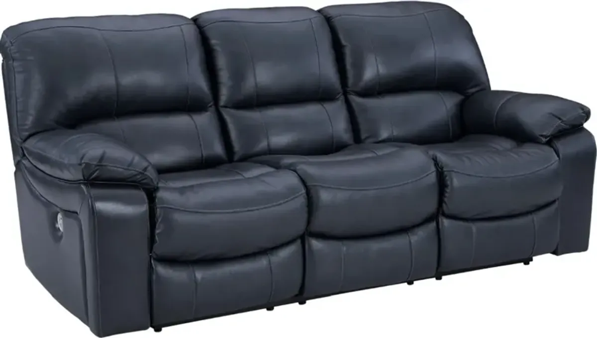 Signature Design by Ashley® Leesworth Ocean Power Reclining Sofa