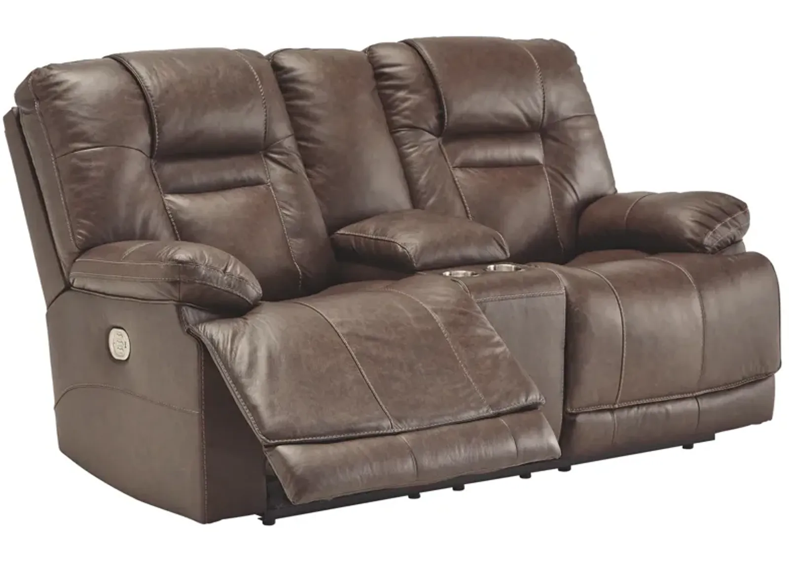 Signature Design by Ashley® Wurstrow Umber Power Reclining Loveseat