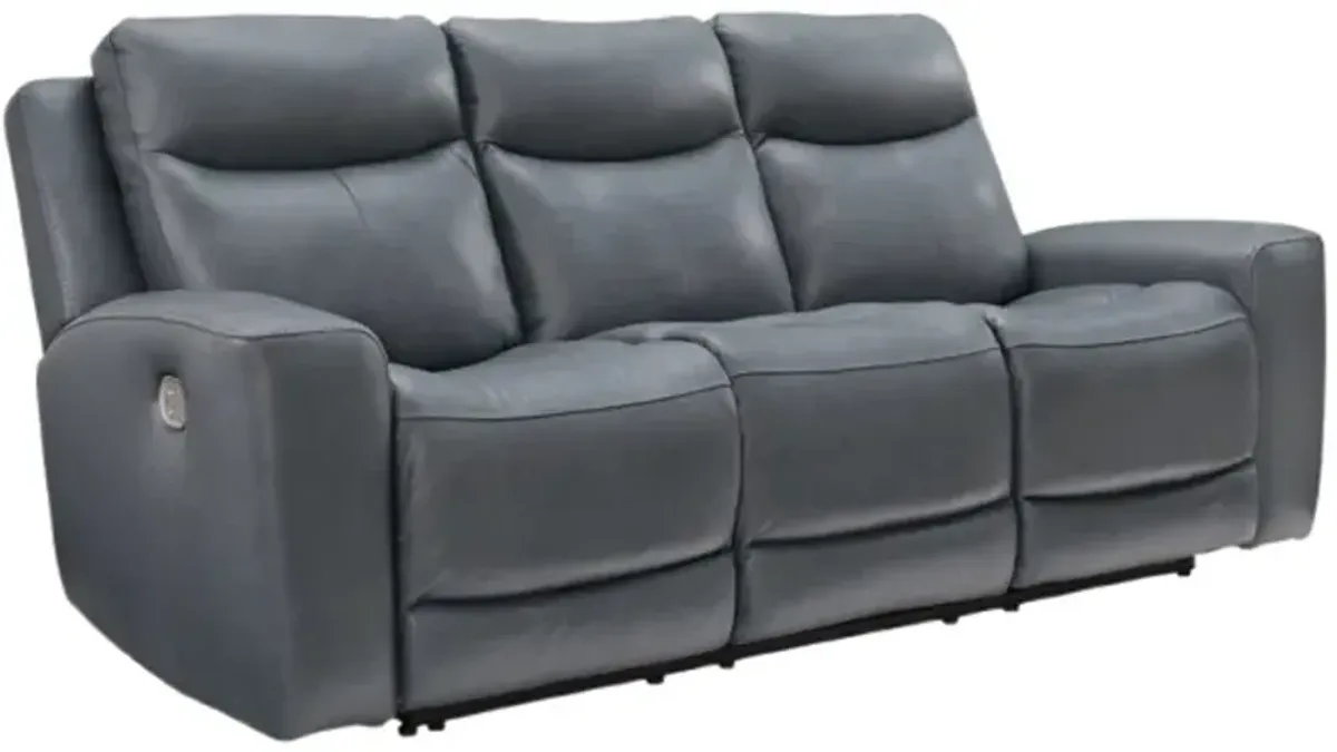 Signature Design by Ashley® Mindanao Steel Power Reclining Sofa with Adjustable Headrest