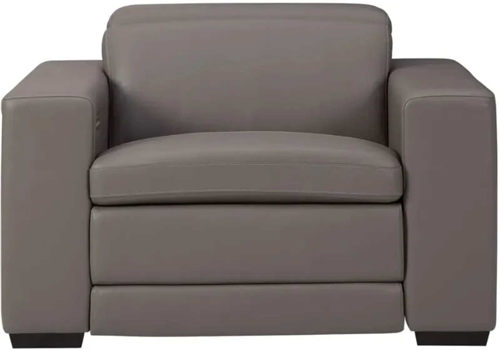 Signature Design by Ashley® Texline Gray Power Recliner with Adjustable Headrest