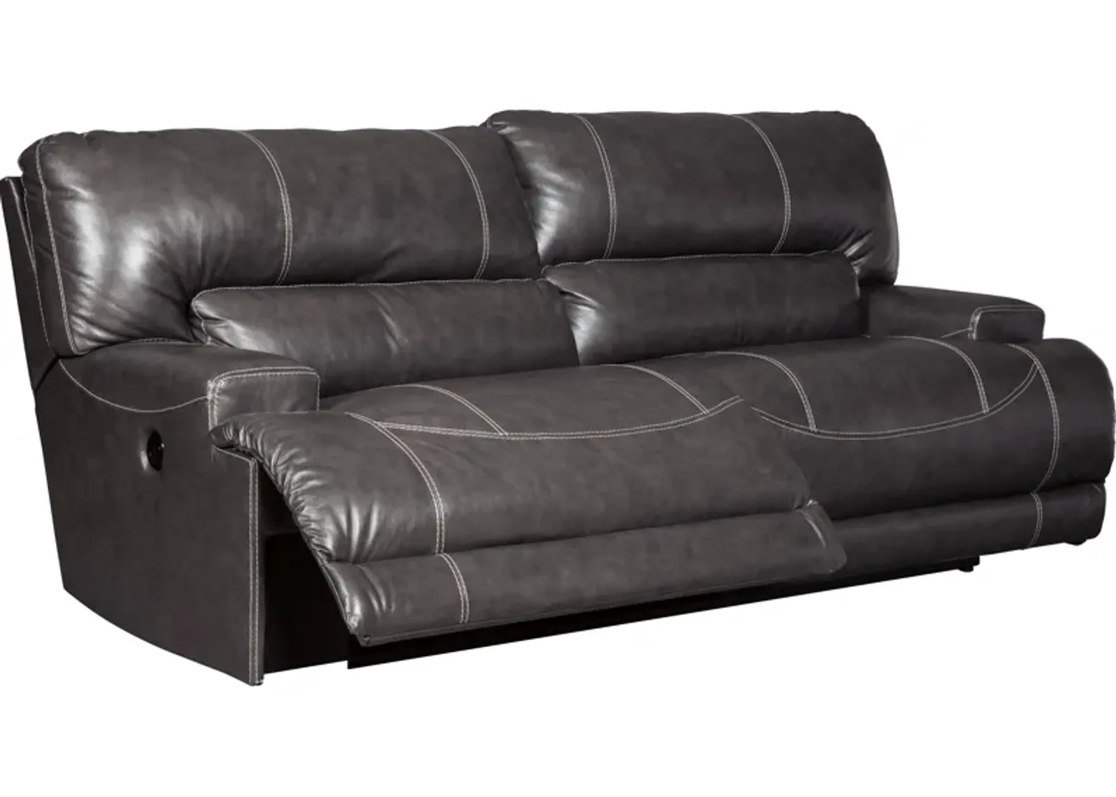 Signature Design by Ashley® McCaskill Gray Reclining Power Sofa