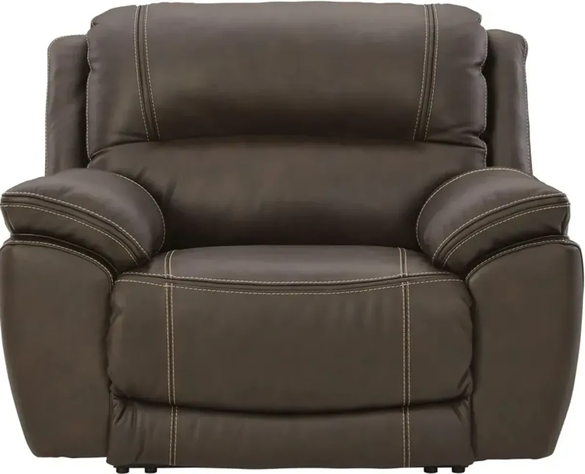 Signature Design by Ashley® Dunleith Chocolate Zero Wall Power Recliner with Power Headrest
