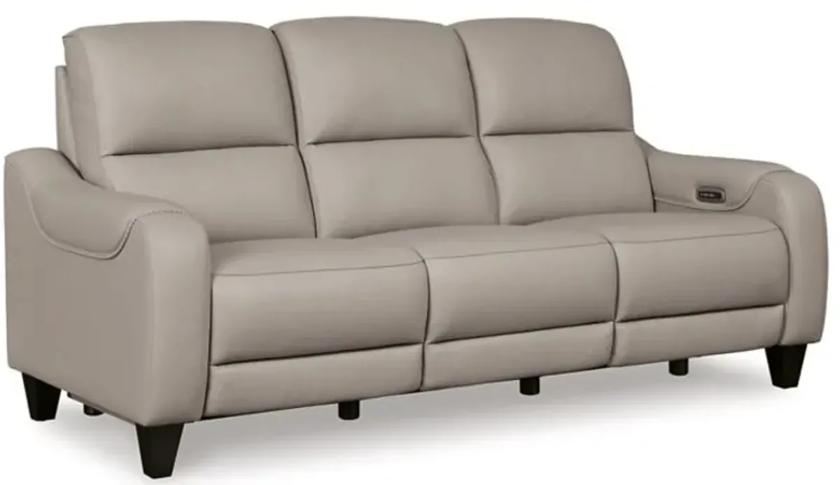 Signature Design by Ashley® Mercomatic Gray Power Reclining Sofa