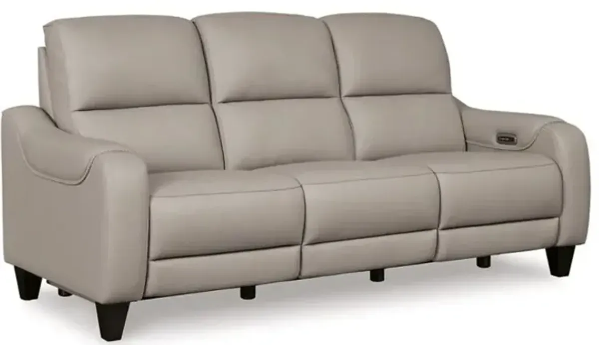 Signature Design by Ashley® Mercomatic Gray Power Reclining Sofa