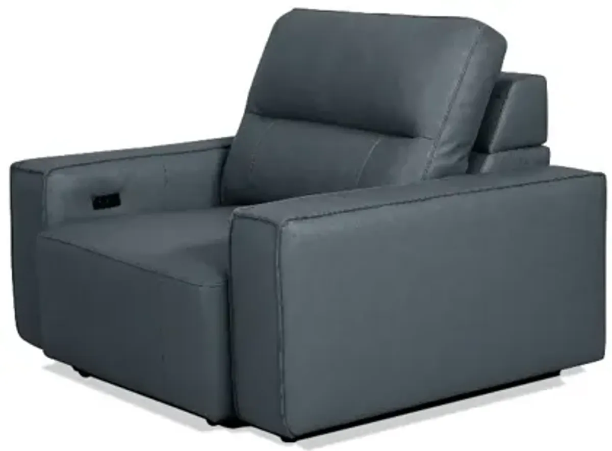 Cheers by Man Wah 3-Piece Oslo Pacific Power Recline Slider Chaise