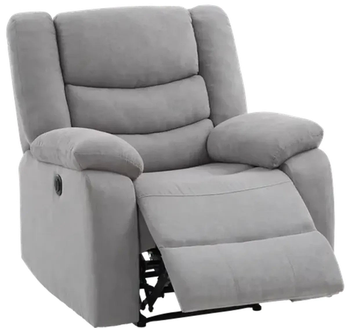 Lifestyle Cosmo Gray Power Recliner with Power Headrest