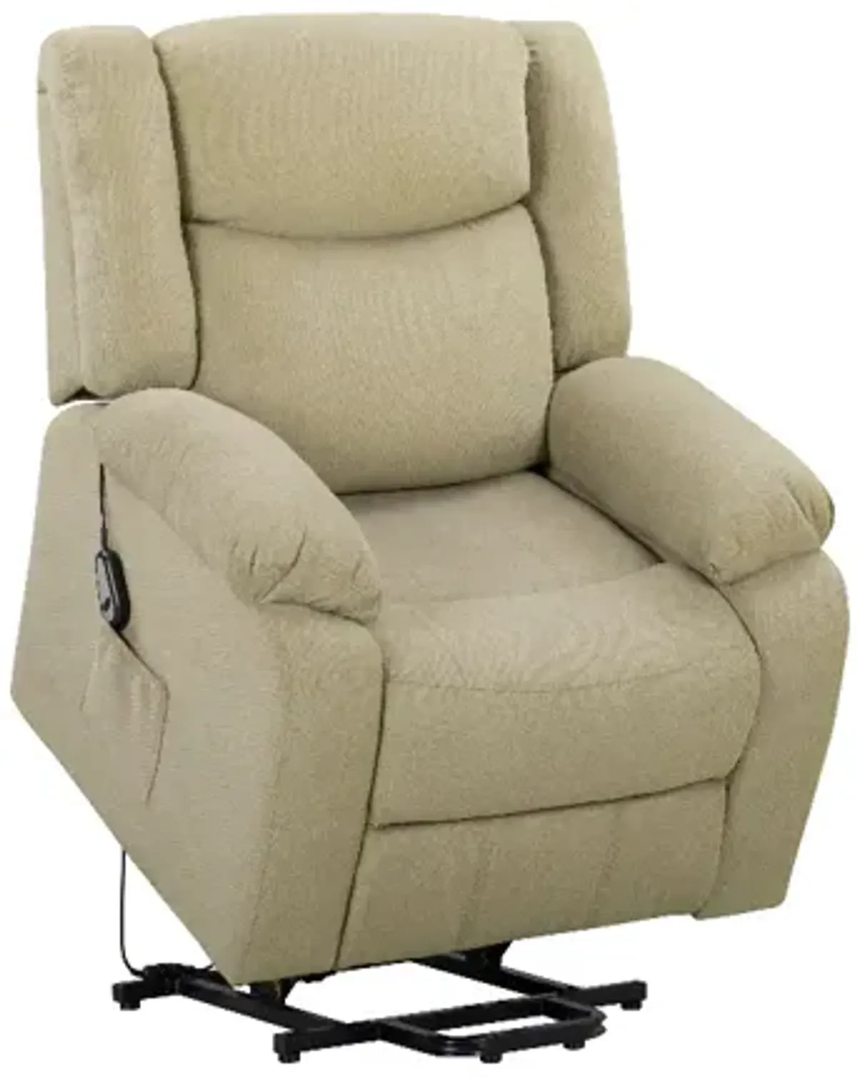 Lifestyle Cosmo Taupe Power Recliner with Power Headrest
