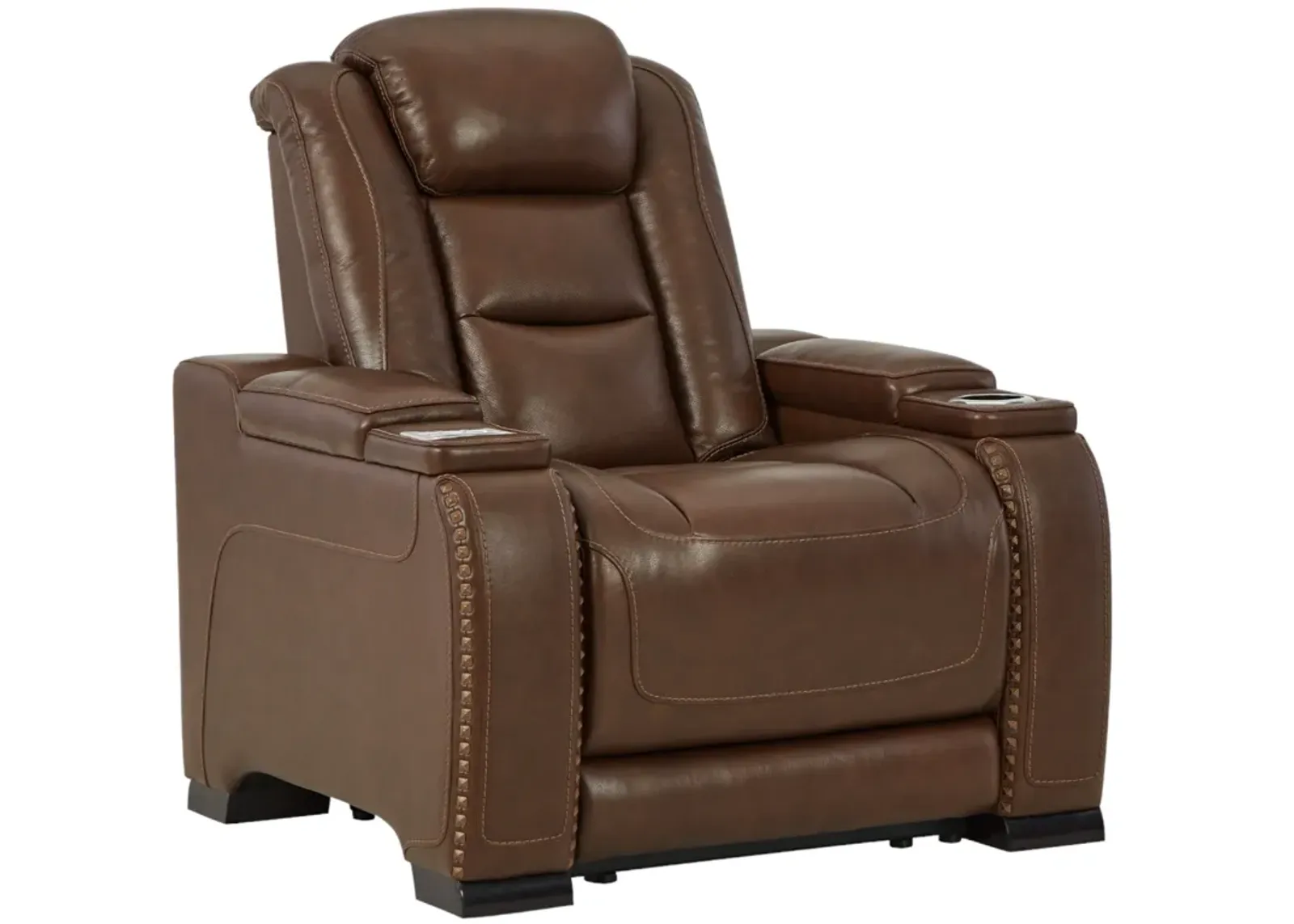 Signature Design by Ashley® The Man-Den Mahogany Power Recliner