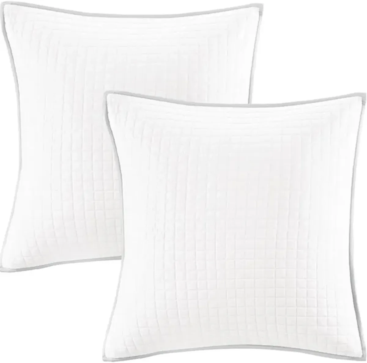 Olliix by Urban Habitat Grey Full/Queen Brooklyn Cotton Jacquard Comforter Set