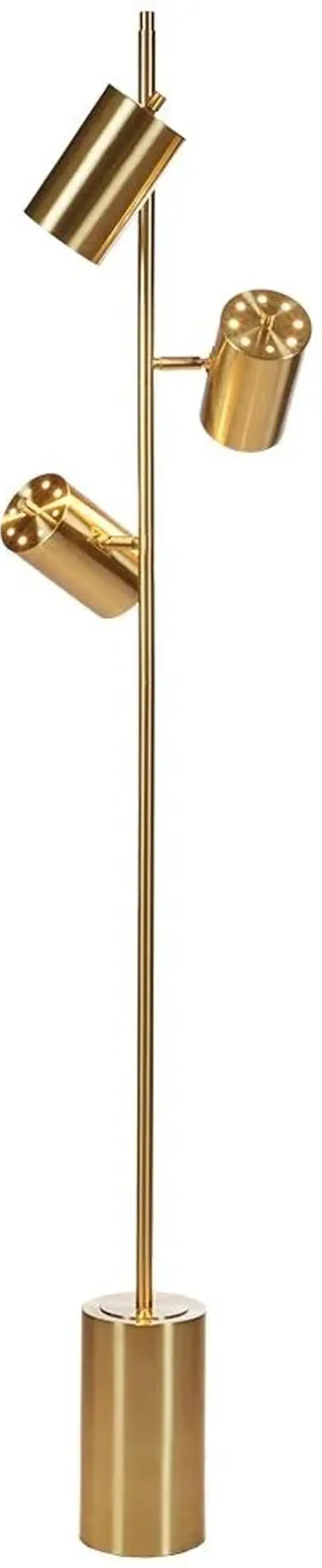 Olliix by Urban Habitat Gold Alta Floor Lamp