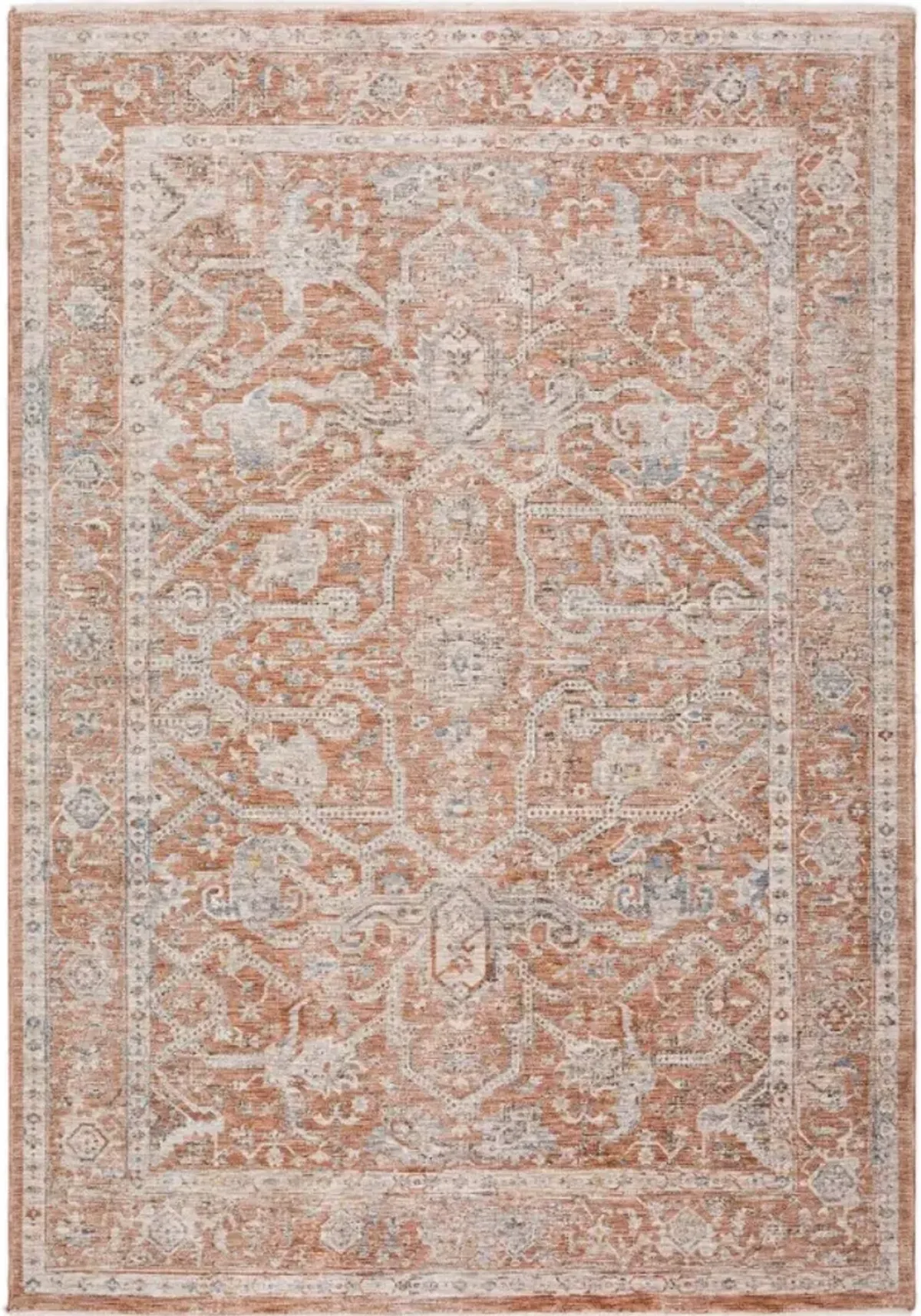 Dalyn Rug Company Vienna Spice Orange 5'x8' Area Rug