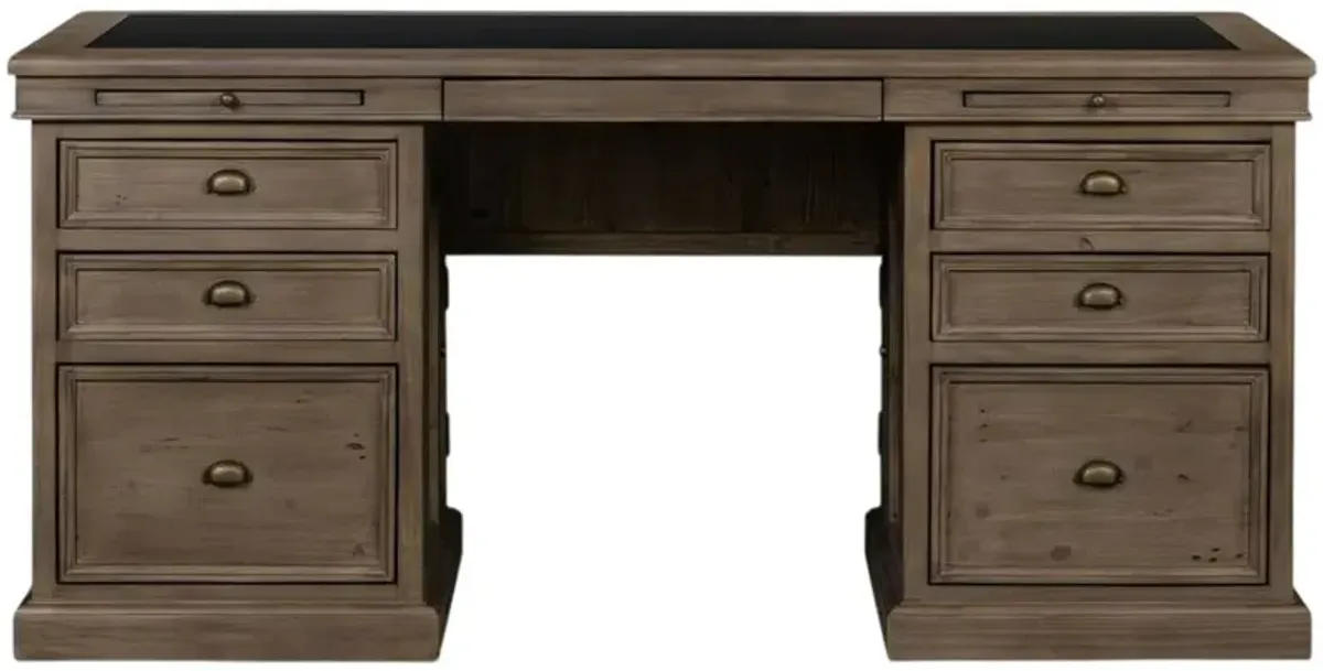 Four Hands Lifestyle Sundried Ash Large Executive Desk