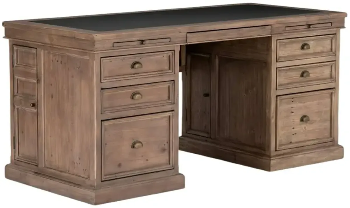 Four Hands Lifestyle Sundried Ash Large Executive Desk
