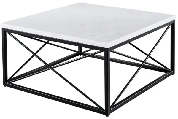 Steve Silver Co. Skyler Black/White Cocktail Table