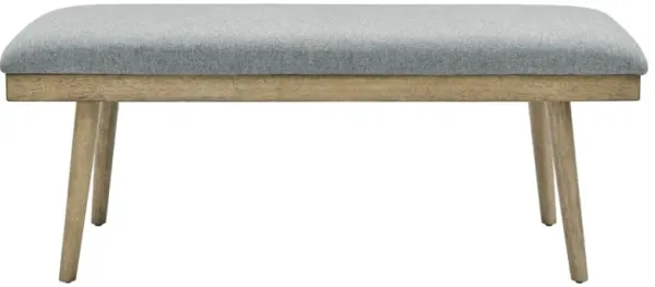 Steve Silver Co. Vida Burnished Blonde/Gray Dining Bench