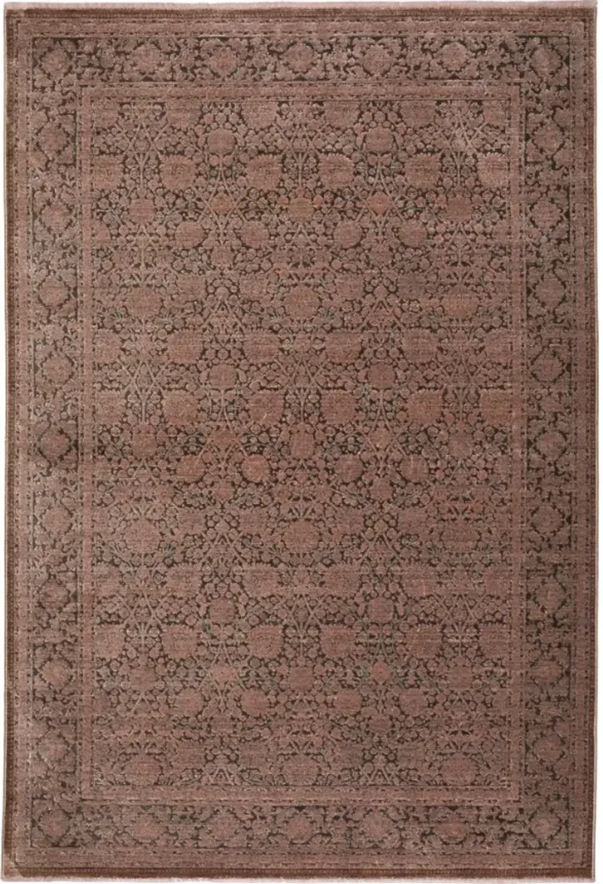 Dalyn Rug Company Vizcia Brown 5'x8' Style 1 Area Rug