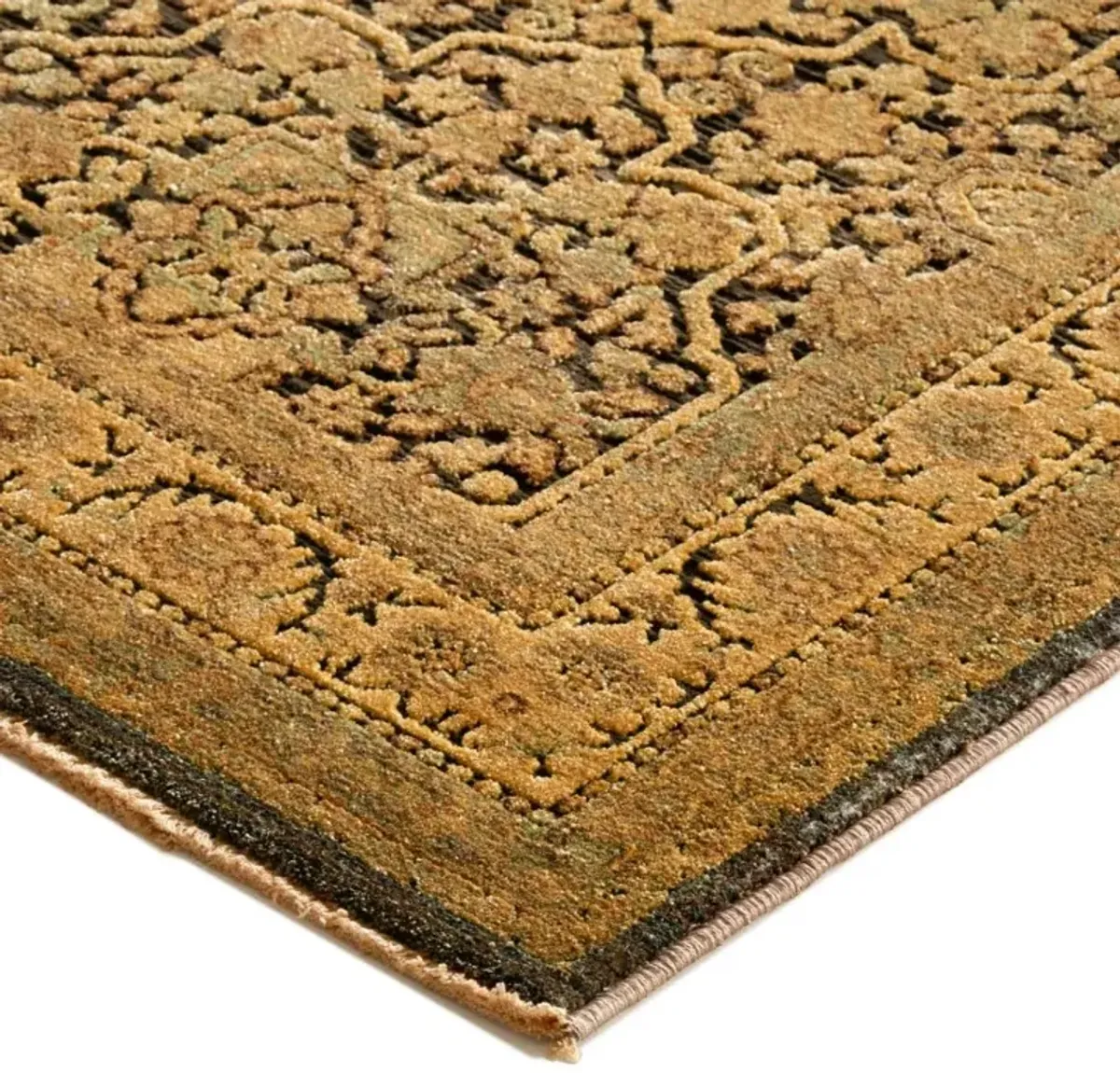 Dalyn Rug Company Vizcia Gold 5'x8' Style 1 Area Rug