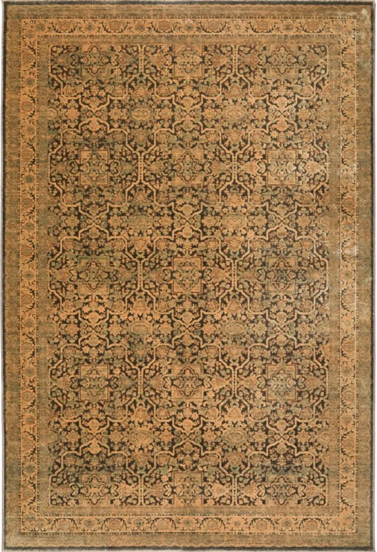 Dalyn Rug Company Vizcia Gold 5'x8' Style 1 Area Rug