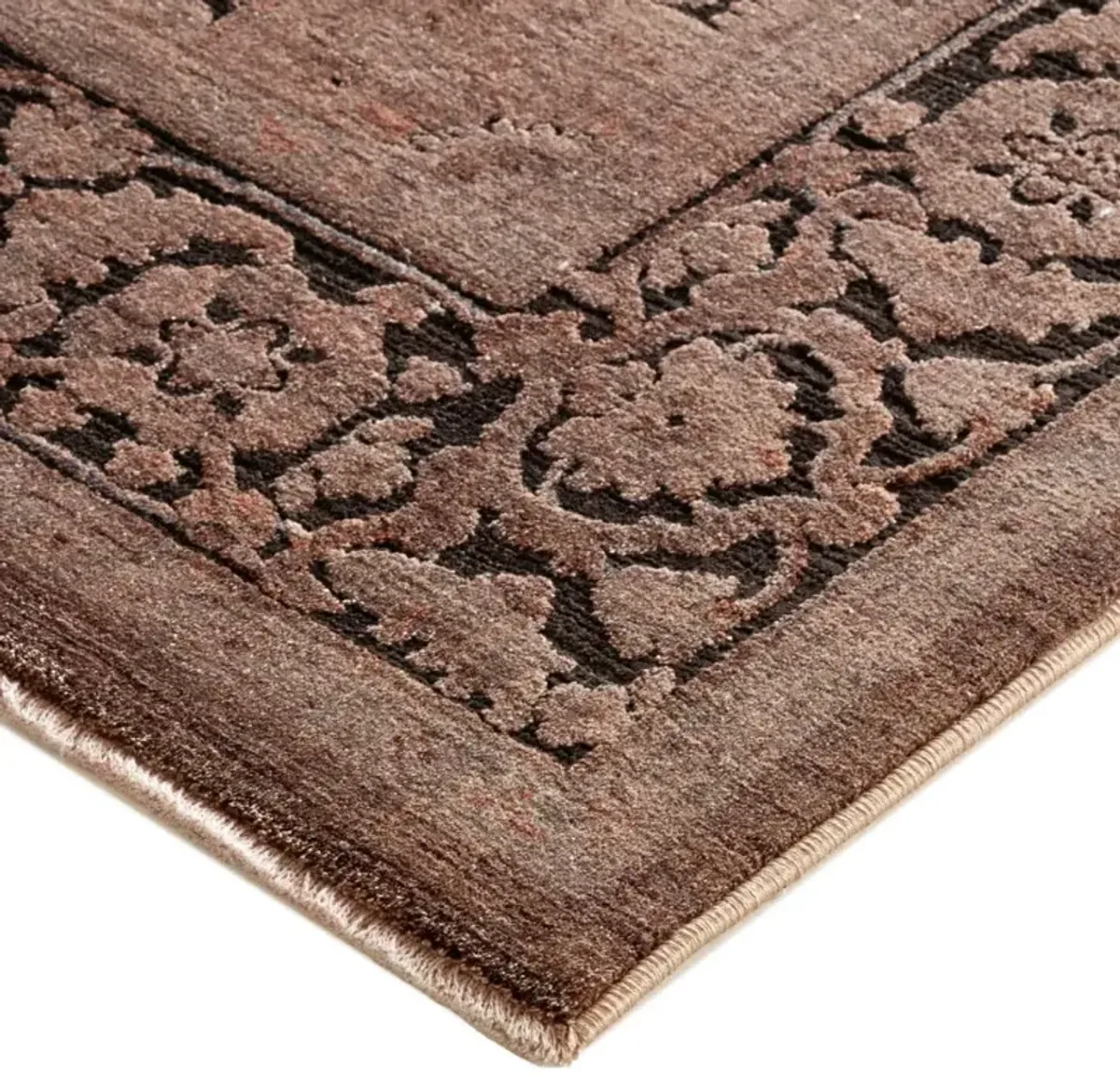 Dalyn Rug Company Vizcia Brown 5'x8' Style 2 Area Rug