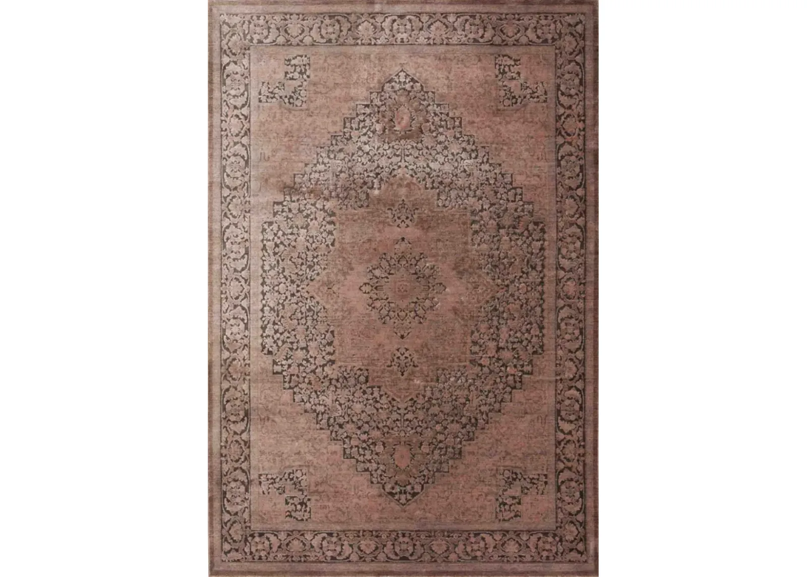 Dalyn Rug Company Vizcia Brown 8'x10' Style 2 Area Rug